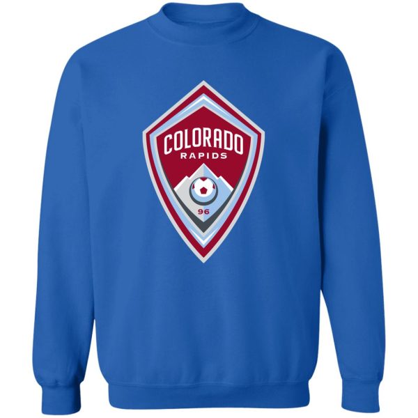 Colorado Rapids  Soccer Unisex Sizing Blend Material Gildan Crewneck Pullover Sweatshirt - Image 9