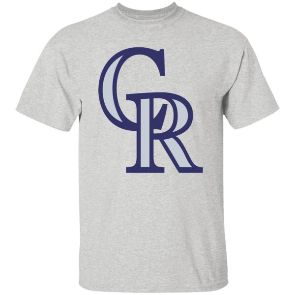 Colorado Rockies Baseball  Unisex Cotton. T-Shirt - Image 3