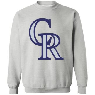 Colorado Rockies Baseball  Unisex Sizing Blend Material Gildan Crewneck Pullover Sweatshirt