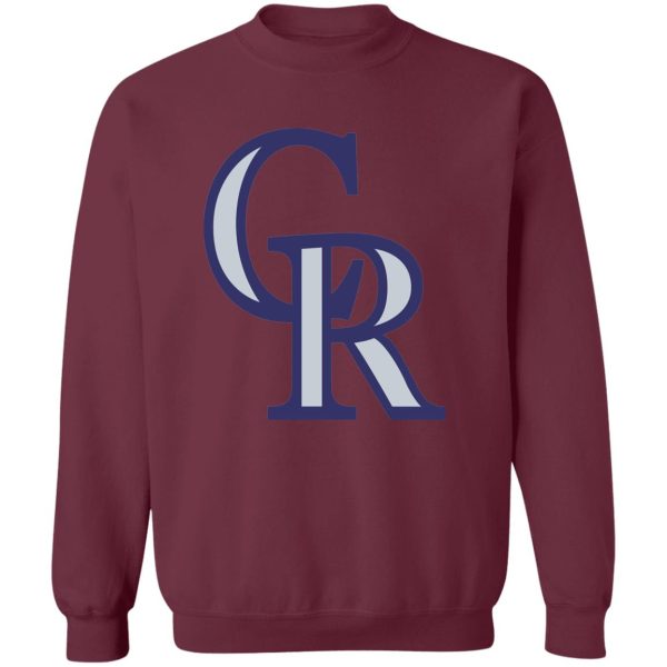 Colorado Rockies Baseball Unisex Sizing Blend Material Gildan Crewneck Pullover Sweatshirt - Image 5