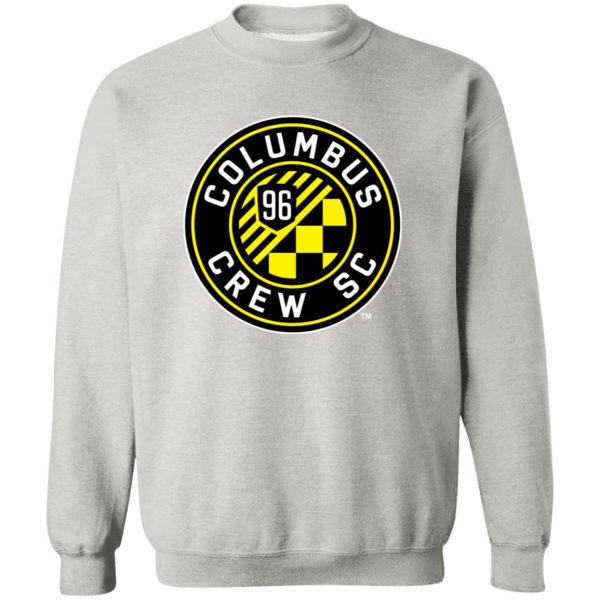 Columbus Crew SC Soccer Unisex Sizing Blend Material Gildan Crewneck Pullover Sweatshirt