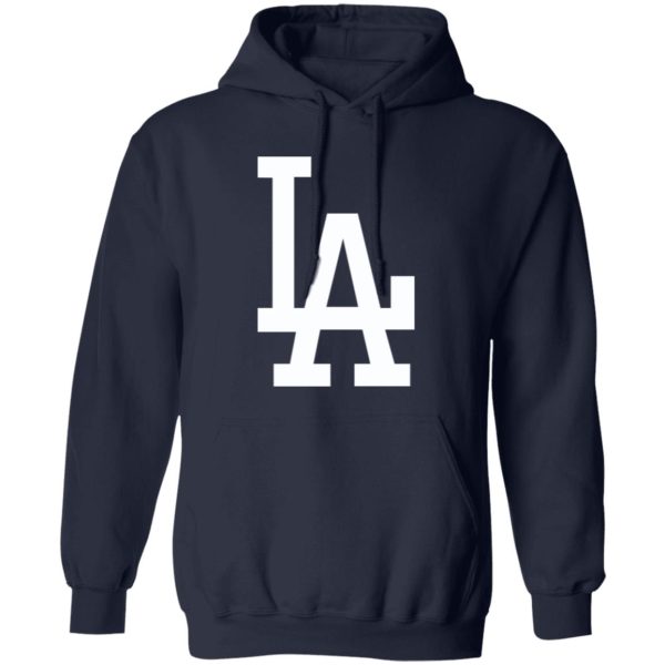 Los Angeles Dodgers Baseball Unisex Sizing Blend Material Pullover Hoodie - Image 2