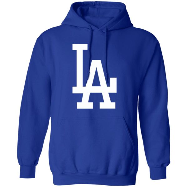 Los Angeles Dodgers Baseball Unisex Sizing Blend Material Pullover Hoodie - Image 8