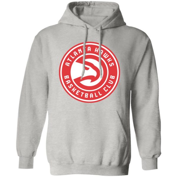 Atlanta Hawks Basketball  Unisex Sizing Blend Material Pullover Hoodie