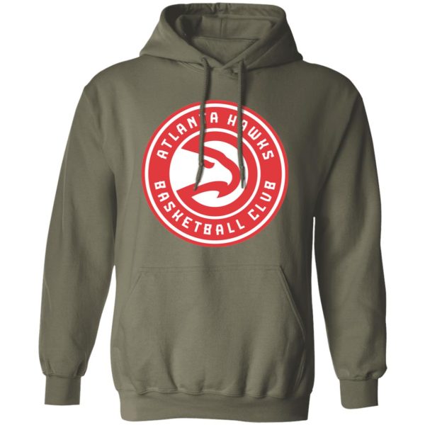 Atlanta Hawks Basketball  Unisex Sizing Blend Material Pullover Hoodie - Image 9