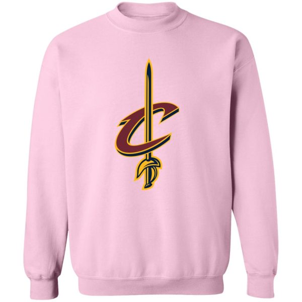 Cleveland Cavaliers Basketball  Unisex Sizing Blend Material Gildan Crewneck Pullover Sweatshirt - Image 8