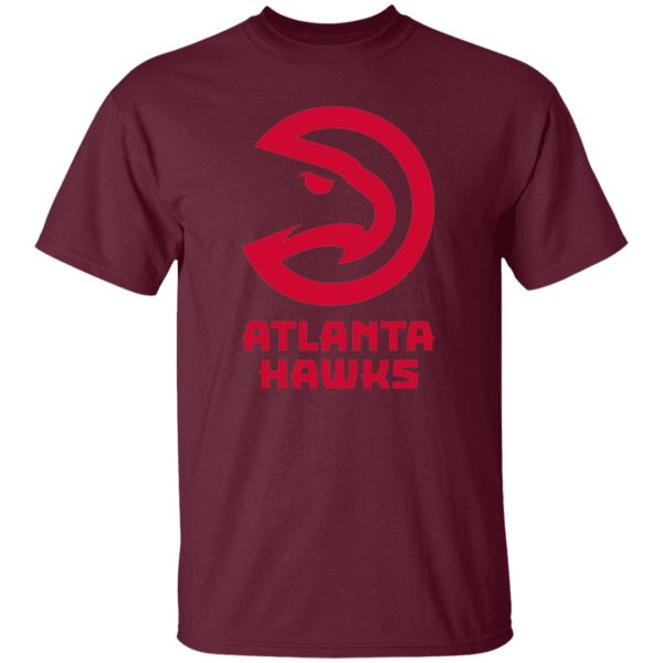 Atlanta Hawks Basketball Unisex Cotton. T-Shirt - Image 6