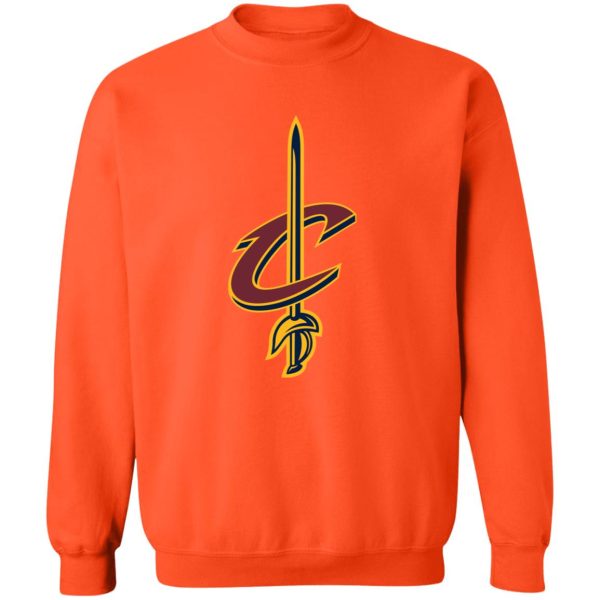 Cleveland Cavaliers Basketball  Unisex Sizing Blend Material Gildan Crewneck Pullover Sweatshirt - Image 12