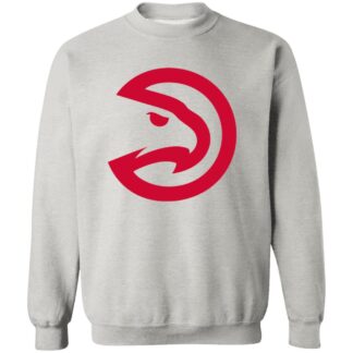 Atlanta Hawks Basketball  Unisex Sizing Blend Material Gildan Crewneck Pullover Sweatshirt