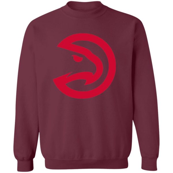 Atlanta Hawks Basketball  Unisex Sizing Blend Material Gildan Crewneck Pullover Sweatshirt - Image 5