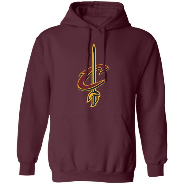 Cleveland Cavaliers Basketball  Unisex Sizing Blend Material Pullover Hoodie - Image 8