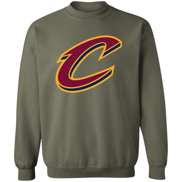 Cleveland Cavaliers Basketball  Unisex Sizing Blend Material Gildan Crewneck Pullover Sweatshirt - Image 7