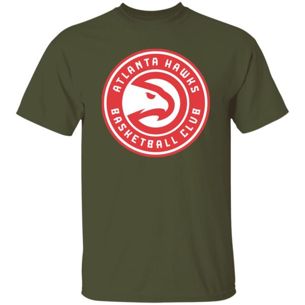 Atlanta Hawks Basketball  Unisex Cotton. T-Shirt - Image 2