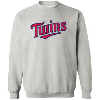 Minnesota Twins Baseball Unisex Sizing Blend Material Gildan Crewneck Pullover Sweatshirt