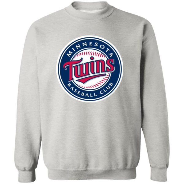 Minnesota Twins Baseball  Unisex Sizing Blend Material Gildan Crewneck Pullover Sweatshirt