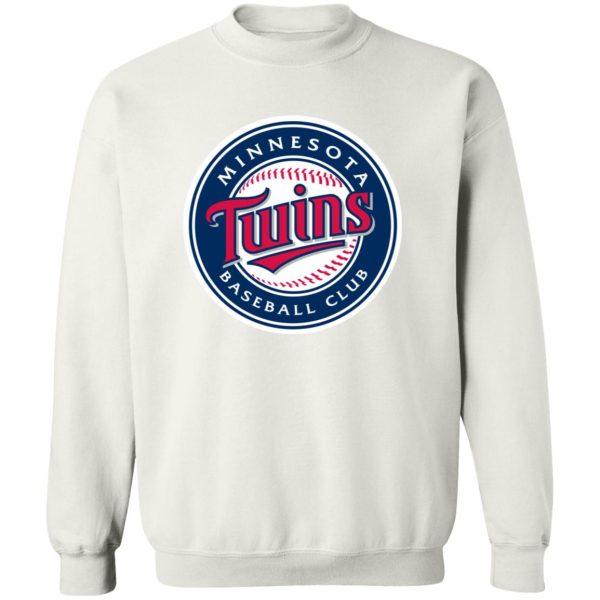 Minnesota Twins Baseball  Unisex Sizing Blend Material Gildan Crewneck Pullover Sweatshirt - Image 3