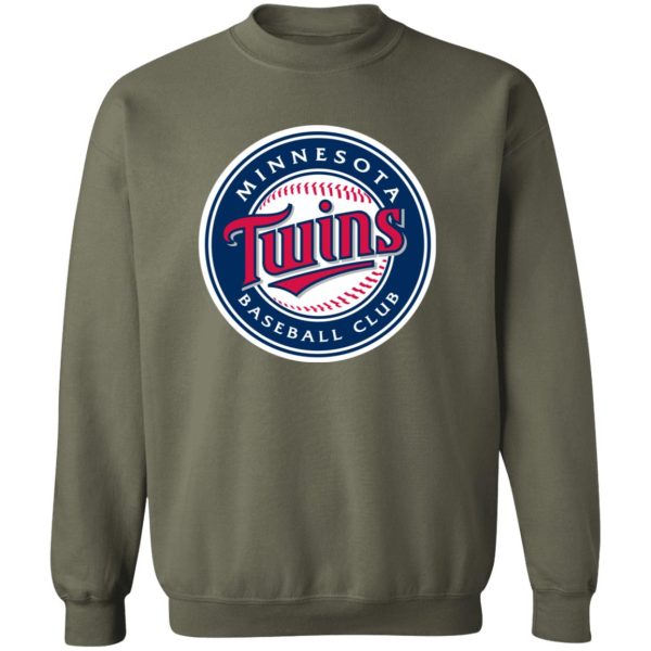 Minnesota Twins Baseball  Unisex Sizing Blend Material Gildan Crewneck Pullover Sweatshirt - Image 7