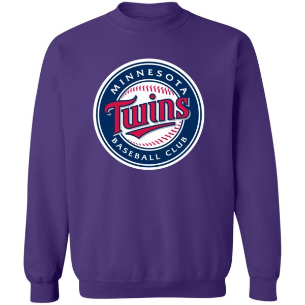 Minnesota Twins Baseball  Unisex Sizing Blend Material Gildan Crewneck Pullover Sweatshirt - Image 11