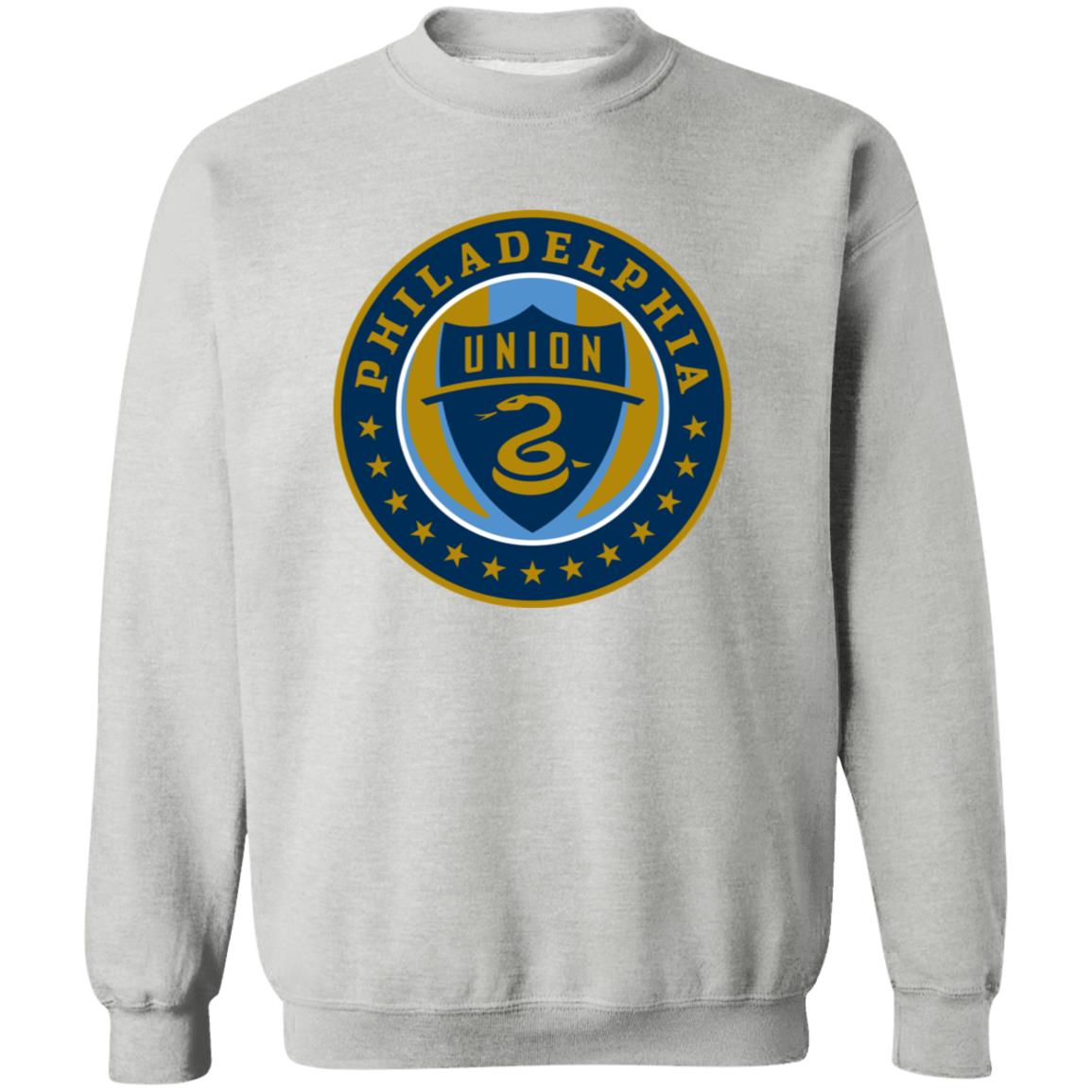 Philadelphia Union Soccer Unisex Sizing Blend Material Crewneck Pullover Sweatshirt - Image 2