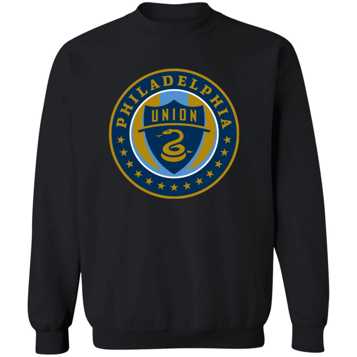 Philadelphia Union Soccer Unisex Sizing Blend Material Crewneck Pullover Sweatshirt - Image 4