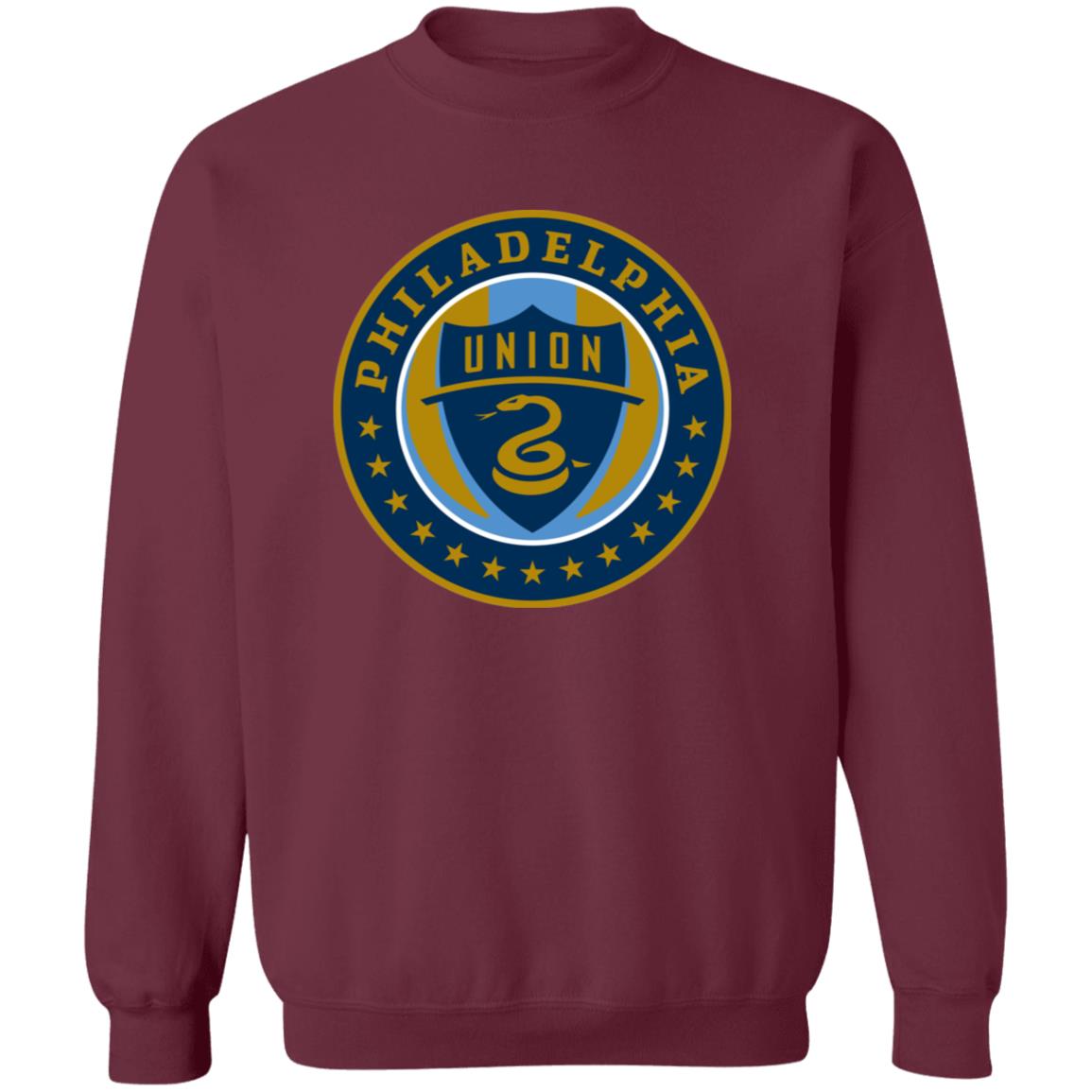 Philadelphia Union Soccer Unisex Sizing Blend Material Crewneck Pullover Sweatshirt - Image 5