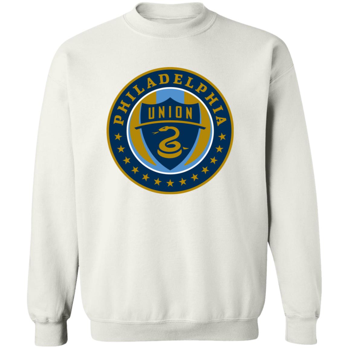 Philadelphia Union Soccer Unisex Sizing Blend Material Crewneck Pullover Sweatshirt - Image 3
