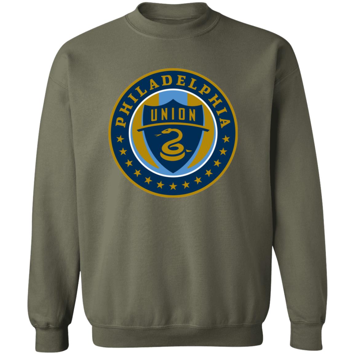 Philadelphia Union Soccer Unisex Sizing Blend Material Crewneck Pullover Sweatshirt - Image 7