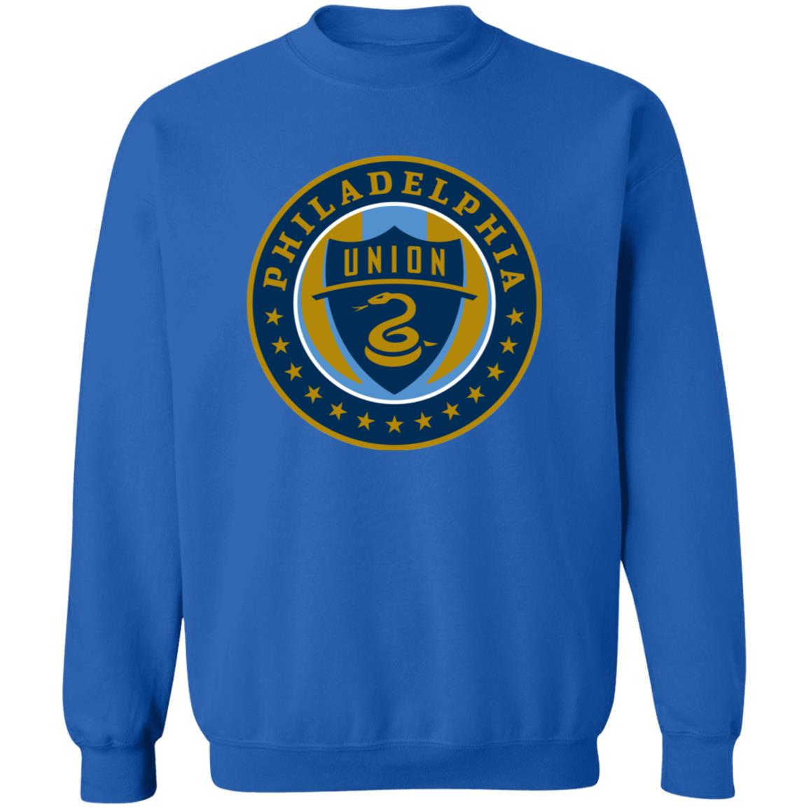 Philadelphia Union Soccer Unisex Sizing Blend Material Crewneck Pullover Sweatshirt - Image 9
