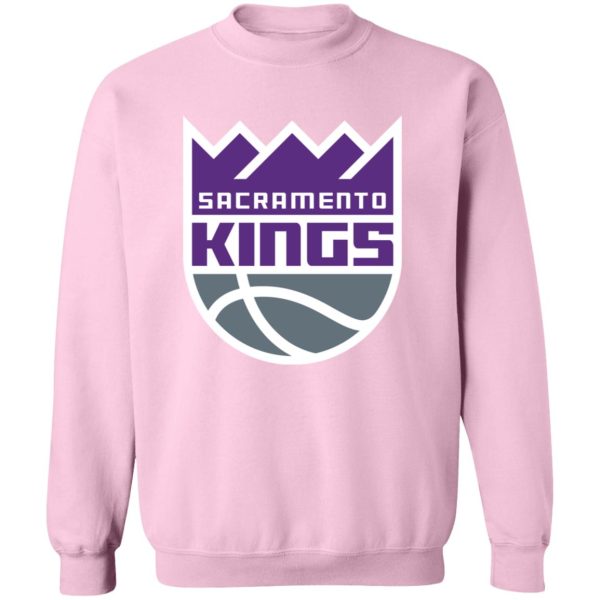 Sacramento Kings Basketball  Unisex Sizing Blend Material Gildan Crewneck Pullover Sweatshirt - Image 8