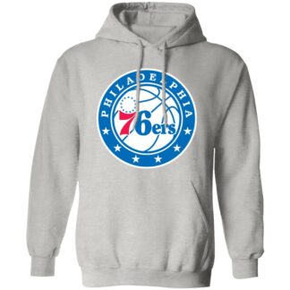 Philadelphia 76ers Basketball Unisex Sizing Blend Material Pullover Hoodie