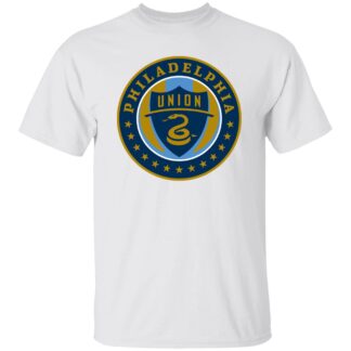 Philadelphia Union Soccer Unisex Cotton. T-Shirt
