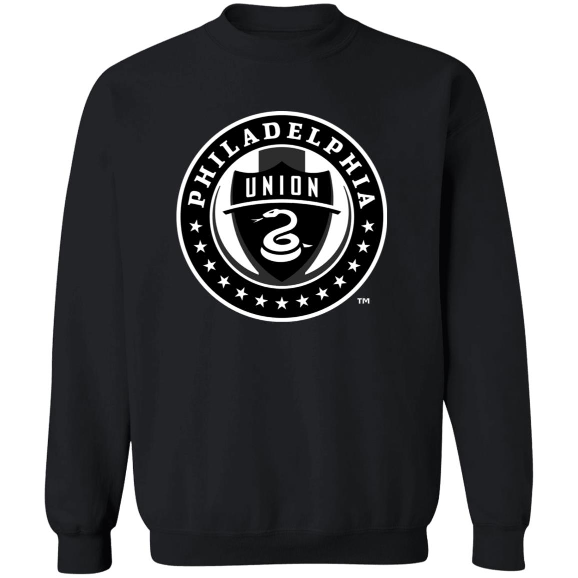 Philadelphia Union Soccer Unisex Sizing Blend Material Crewneck Pullover Sweatshirt - Image 4