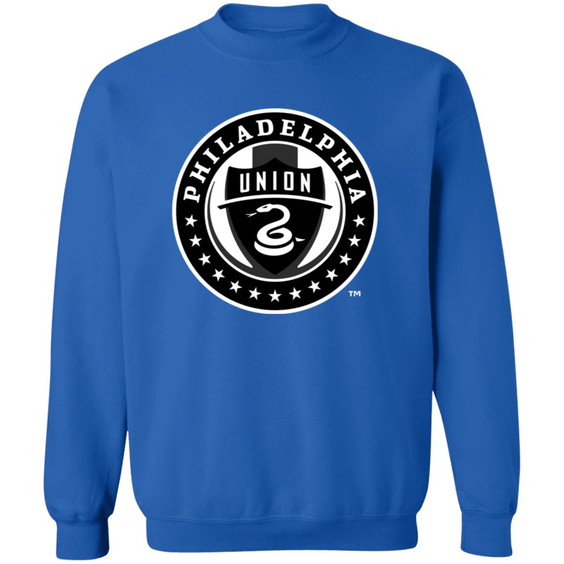 Philadelphia Union Soccer Unisex Sizing Blend Material Crewneck Pullover Sweatshirt - Image 9