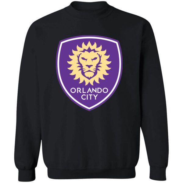 Orlando City SC Soccer Unisex Sizing Blend Material Crewneck Pullover Sweatshirt - Image 4