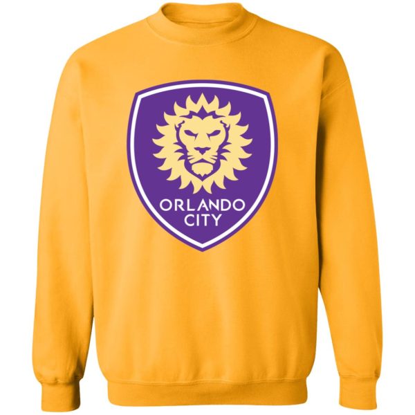 Orlando City SC Soccer Unisex Sizing Blend Material Crewneck Pullover Sweatshirt - Image 10