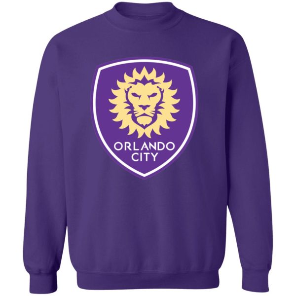 Orlando City SC Soccer Unisex Sizing Blend Material Crewneck Pullover Sweatshirt - Image 11