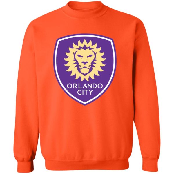 Orlando City SC Soccer Unisex Sizing Blend Material Crewneck Pullover Sweatshirt - Image 12