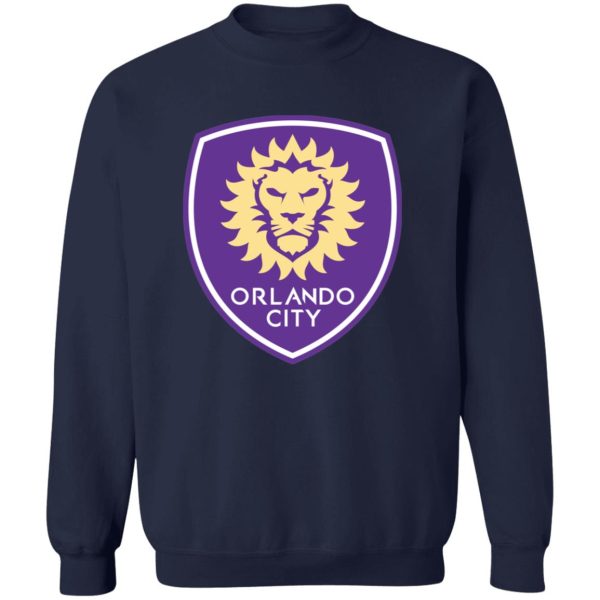 Orlando City SC Soccer Unisex Sizing Blend Material Crewneck Pullover Sweatshirt - Image 6