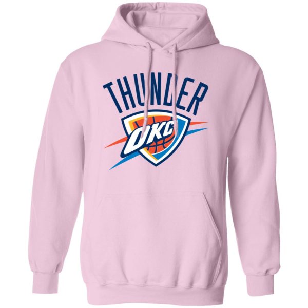 Oklahoma City Thunder Basketball  Unisex Sizing Blend Material Pullover Hoodie - Image 5