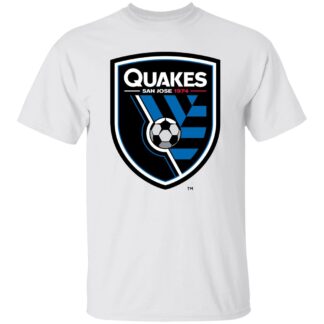 San Jose Earthquakes Unisex Cotton. T-Shirt