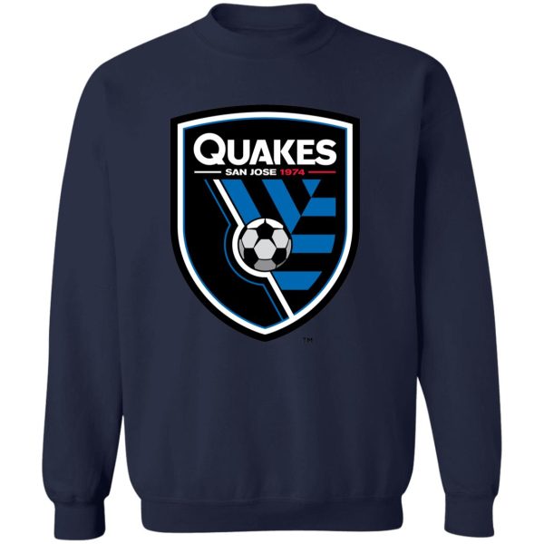 San Jose Earthquakes Unisex Sizing Blend Material Crewneck Pullover Sweatshirt - Image 6