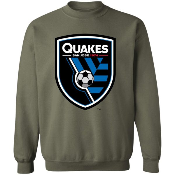 San Jose Earthquakes Unisex Sizing Blend Material Crewneck Pullover Sweatshirt - Image 7