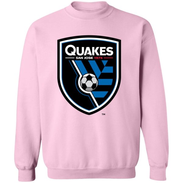 San Jose Earthquakes Unisex Sizing Blend Material Crewneck Pullover Sweatshirt - Image 8