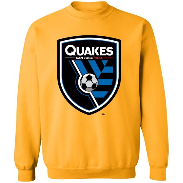 San Jose Earthquakes Unisex Sizing Blend Material Crewneck Pullover Sweatshirt - Image 10