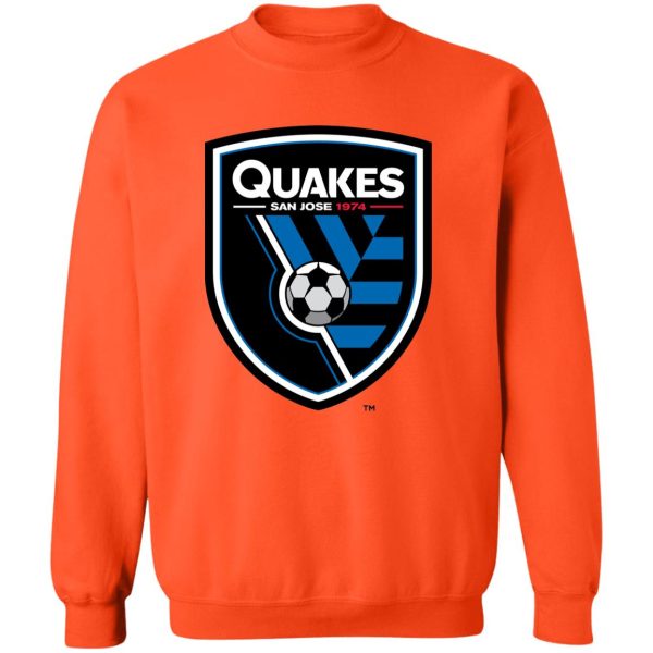 San Jose Earthquakes Unisex Sizing Blend Material Crewneck Pullover Sweatshirt - Image 12