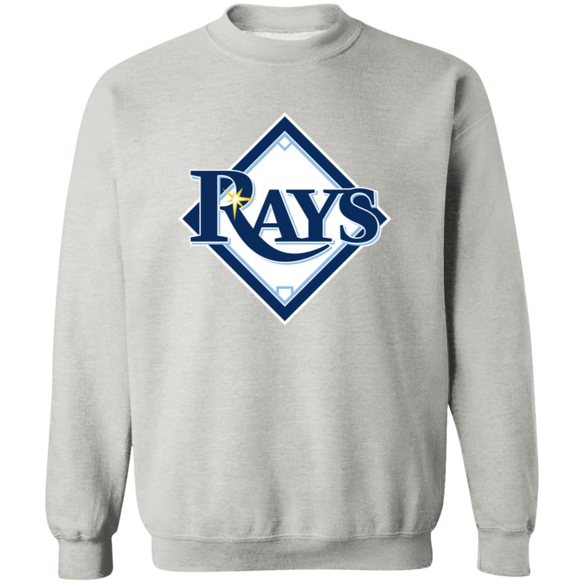 Tampa Bay Rays Baseball Unisex Sizing Blend Material Crewneck Pullover Sweatshirt
