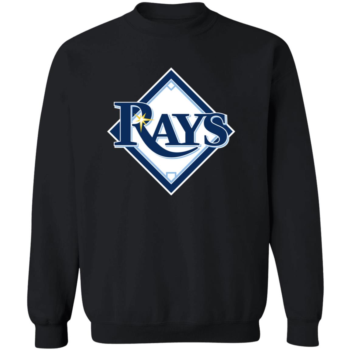 Tampa Bay Rays Baseball Unisex Sizing Blend Material Crewneck Pullover Sweatshirt - Image 4