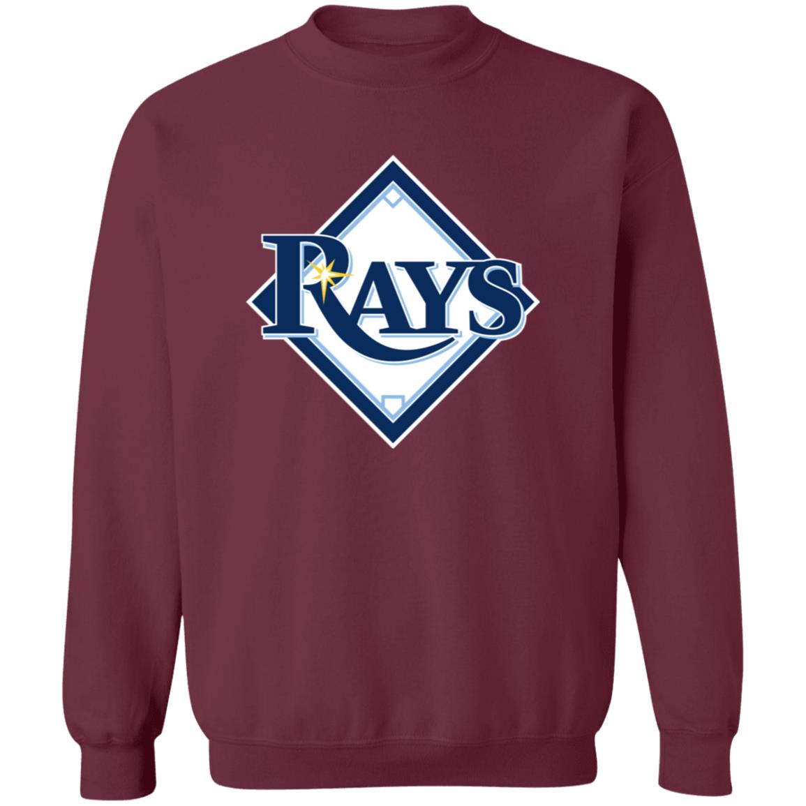 Tampa Bay Rays Baseball Unisex Sizing Blend Material Crewneck Pullover Sweatshirt - Image 5