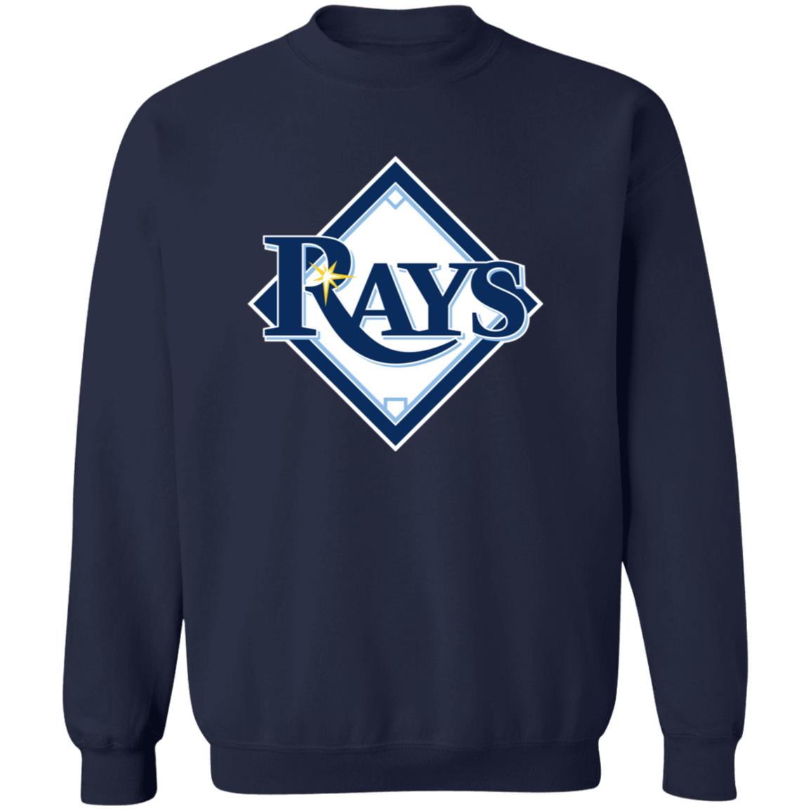 Tampa Bay Rays Baseball Unisex Sizing Blend Material Crewneck Pullover Sweatshirt - Image 6