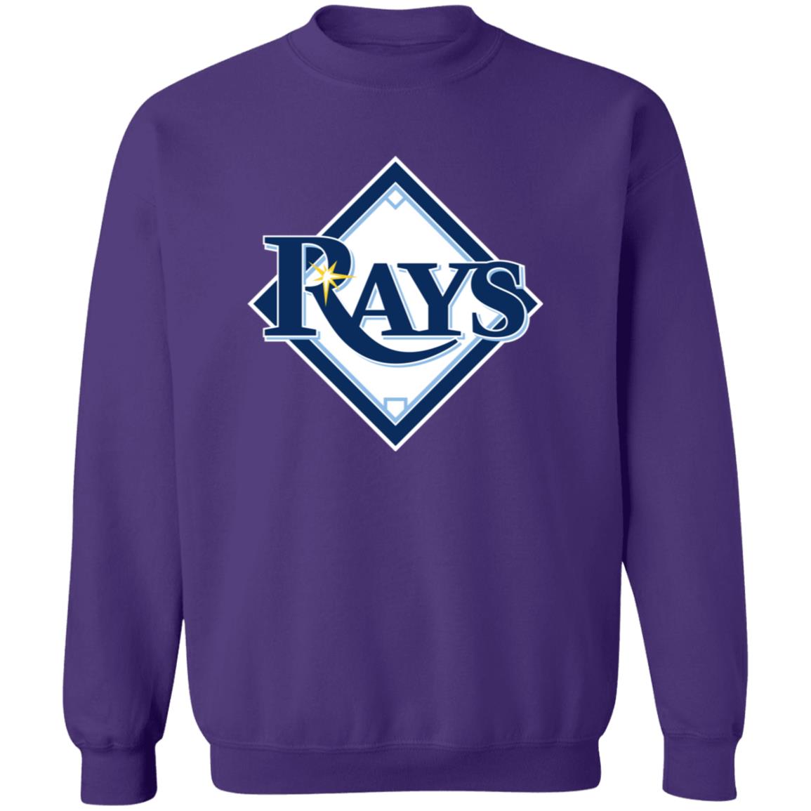 Tampa Bay Rays Baseball Unisex Sizing Blend Material Crewneck Pullover Sweatshirt - Image 11